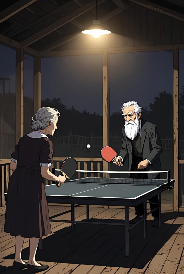 Ping Pong & The Pull Of The Spring Door